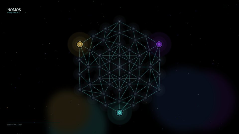 Cosmic Mandala desktop wallpaper preview