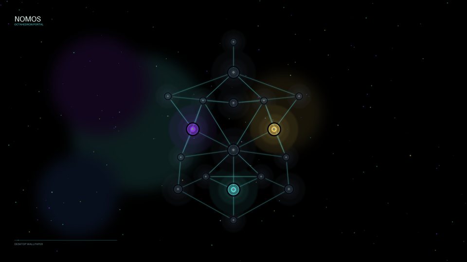 Octahedron Portal desktop wallpaper preview
