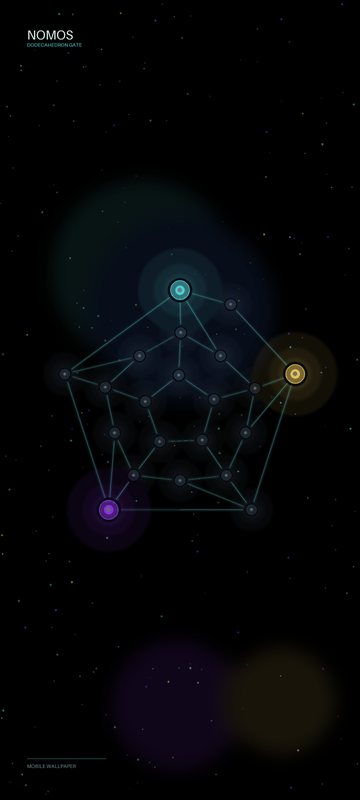 Dodecahedron Gate mobile wallpaper preview