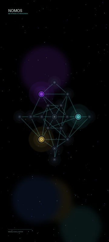 Metatron Tetrahedron mobile wallpaper preview