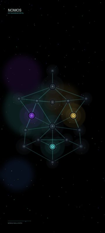 Octahedron Portal mobile wallpaper preview