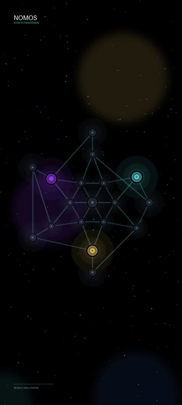 Star Tetrahedron mobile wallpaper preview